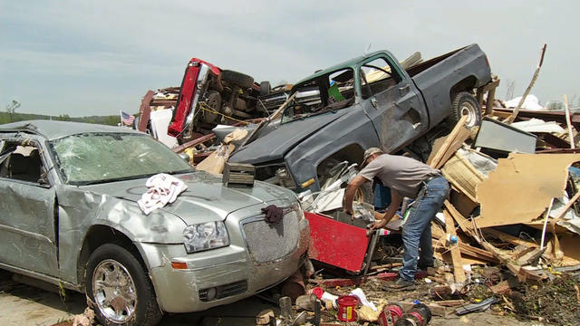 Killer tornadoes tear through swaths of South, Midwest - CBS News