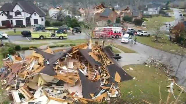 Another major tornado outbreak takes aim at the Southeast today - CBS News