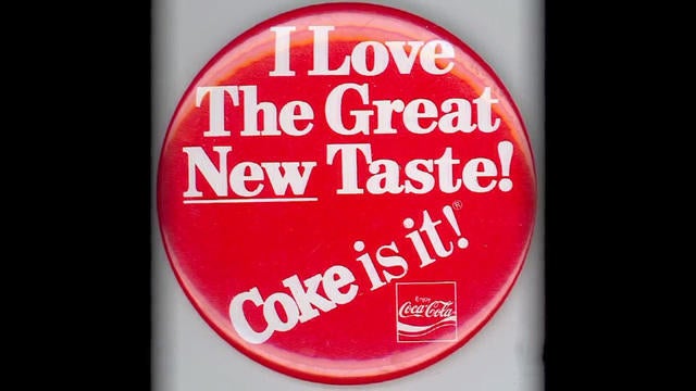 New Coke: Coca-Cola's 77-day product disaster - CBS News