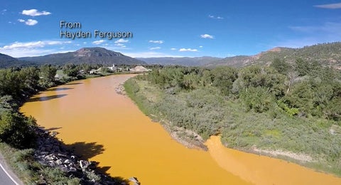 Toxic sludge turns river in Colorado orange - CBS News