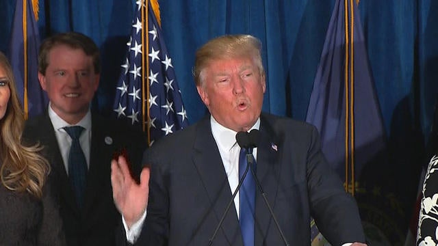 Donald Trump wins New Hampshire Republican primary - CBS News