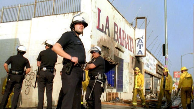 La Riots 1992 Injuries 25 years later: Mayor Eric Garcetti reflects on 1992 L.A. riots - CBS News