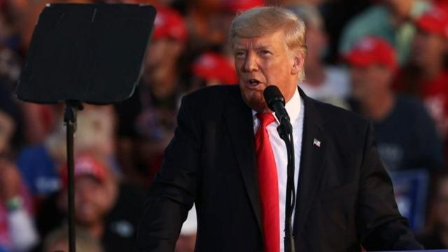 Former President Trump holds first rally since leaving office - CBS News