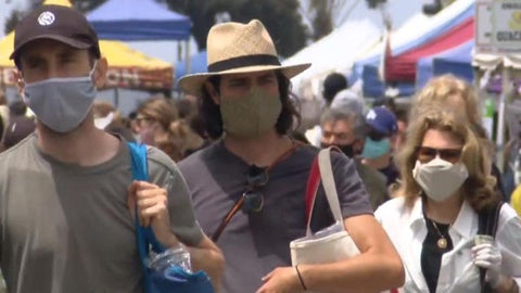 Los Angeles County urges masks indoors as Delta variants spreads - CBS News