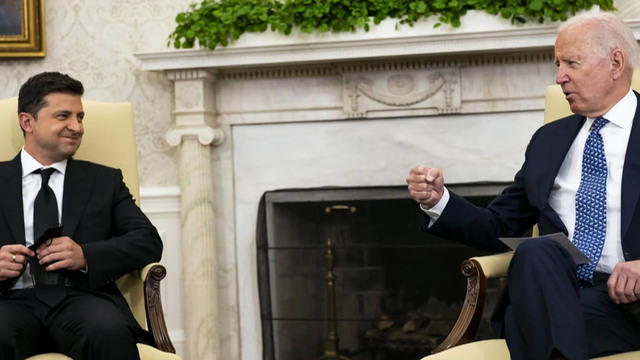 Ukrainian President Zelenskyy visits the White House - CBS News