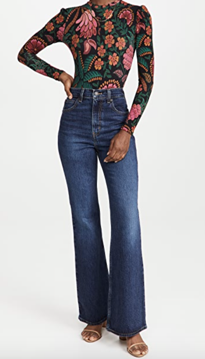 Levi's 70's high flare jean 