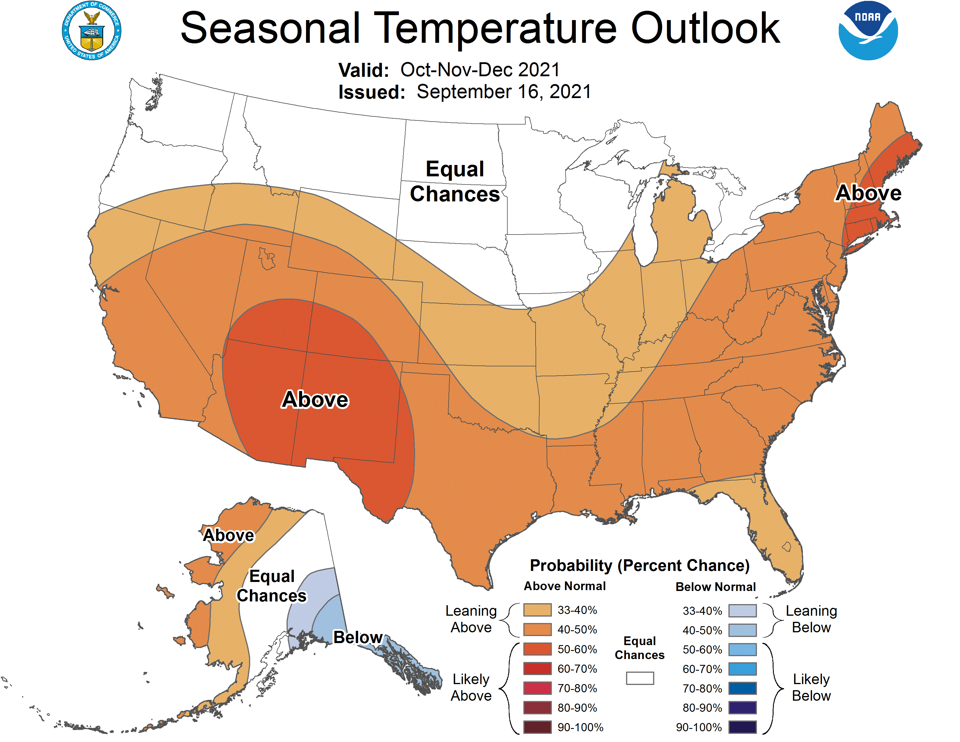Seasonal Temperature Outlook 