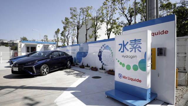 On the road toward renewable energy, Japan is betting on hydrogen - CBS ...