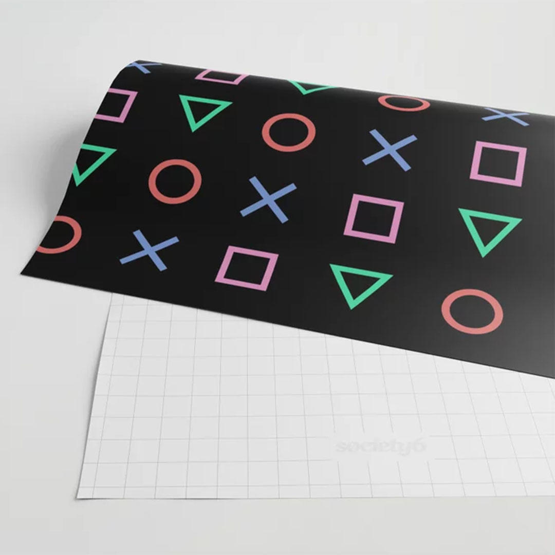 PlayStation wrapping paper 