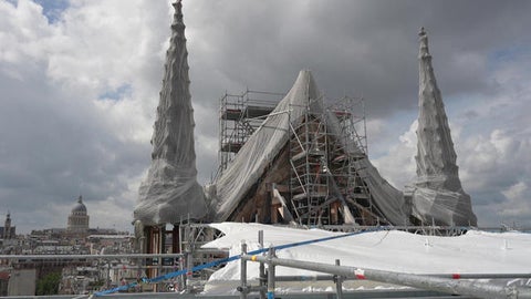 Fire that engulfed Notre Dame cathedral exposes long-hidden secret