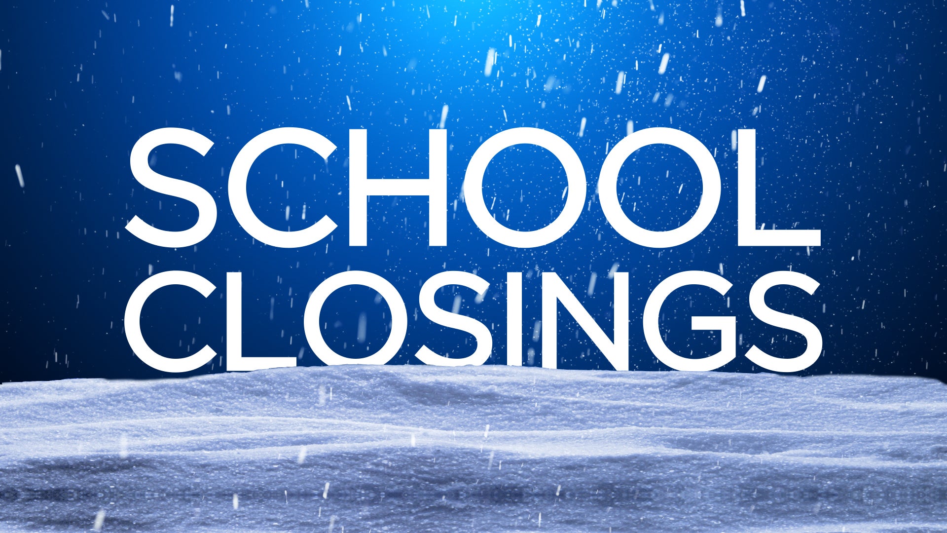 School Closings Delays In Colorado Including The Denver Area CBS 
