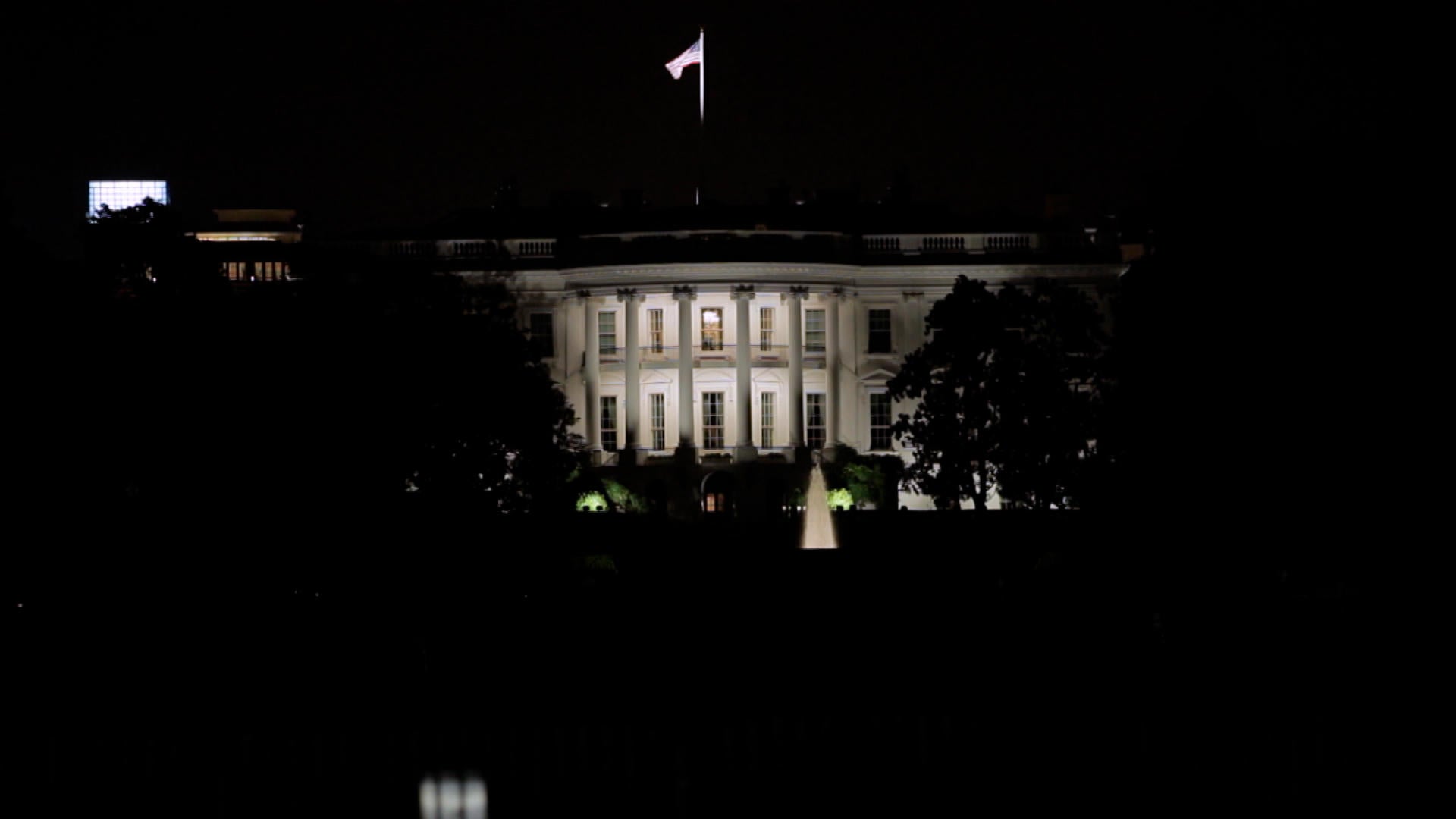 the back of the white house