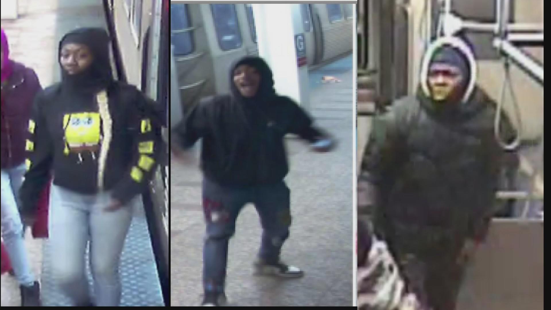Police searching for 2 men, woman after CTA Red Line robbery - CBS Chicago