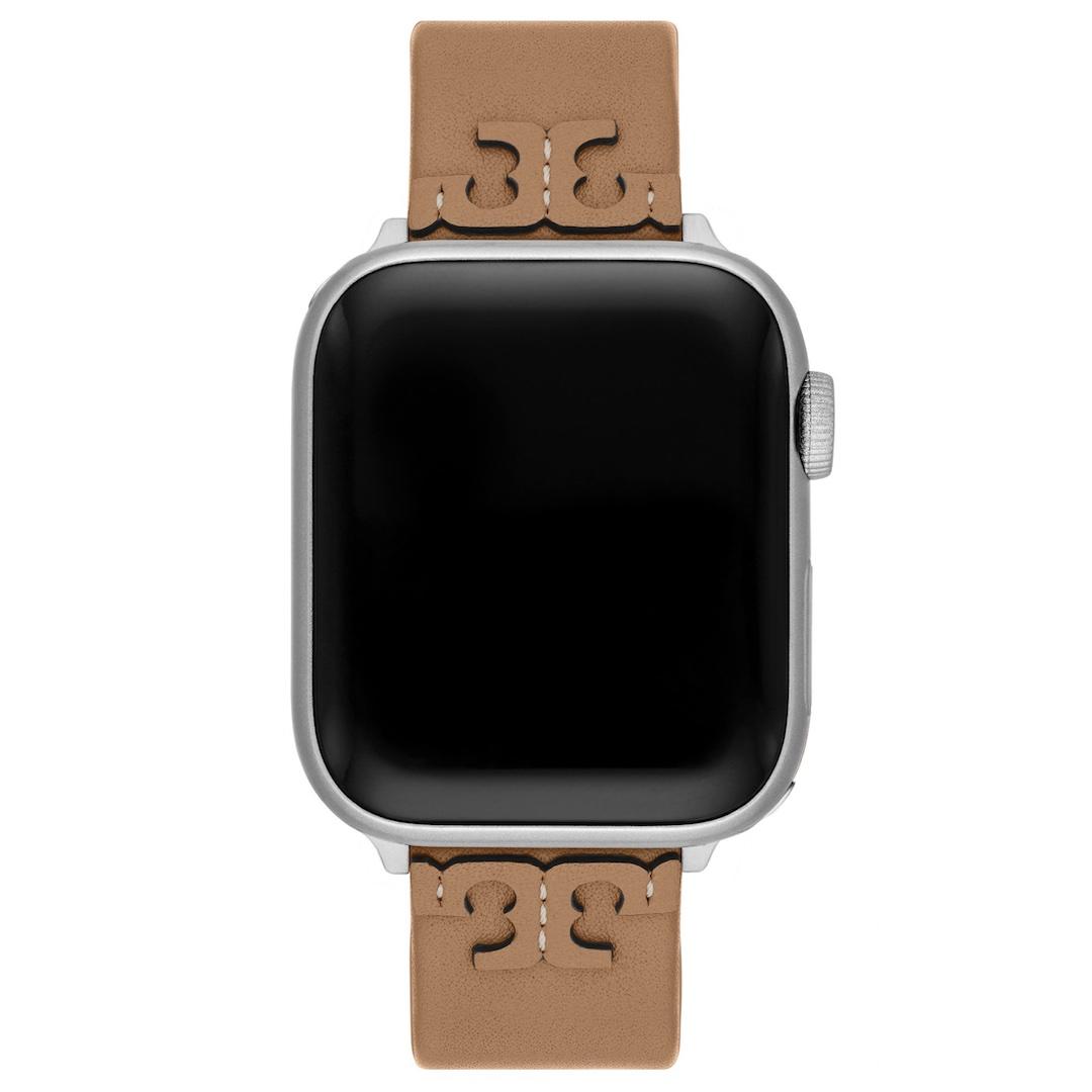 Tory Burch Mcgraw Leather Band for Apple Watch 