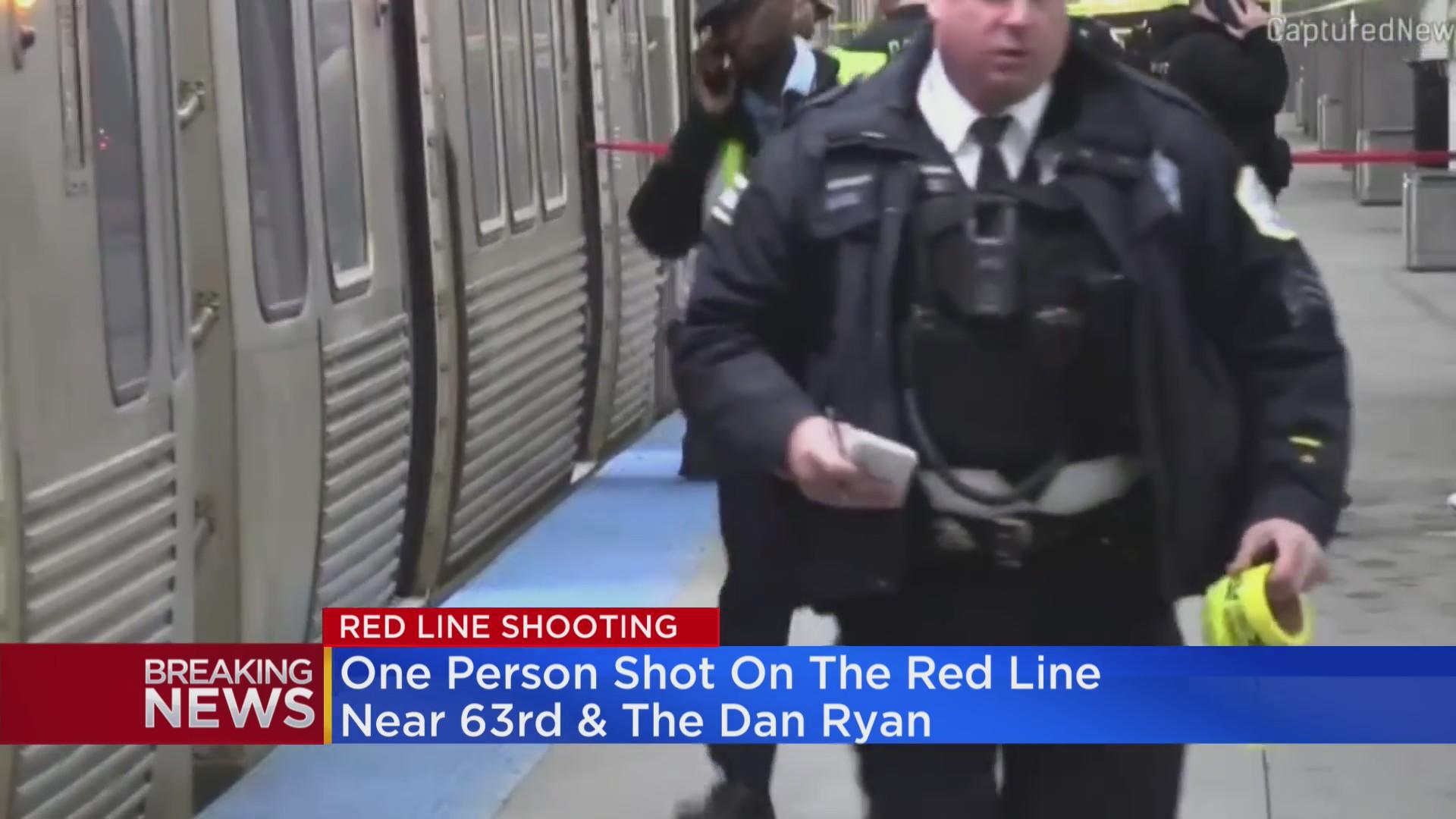 Man shot, critically wounded on Red Line train at 63rd Street - CBS Chicago