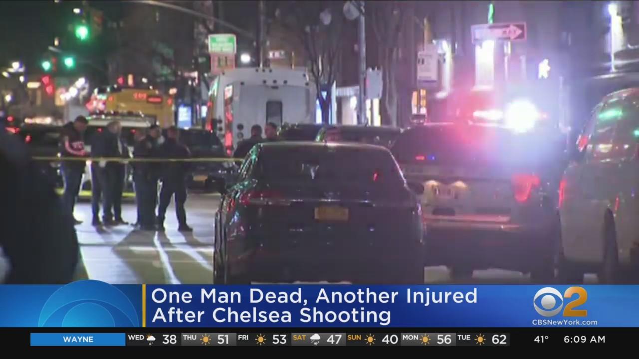 1 dead, 1 wounded after double shooting in Chelsea - CBS New York