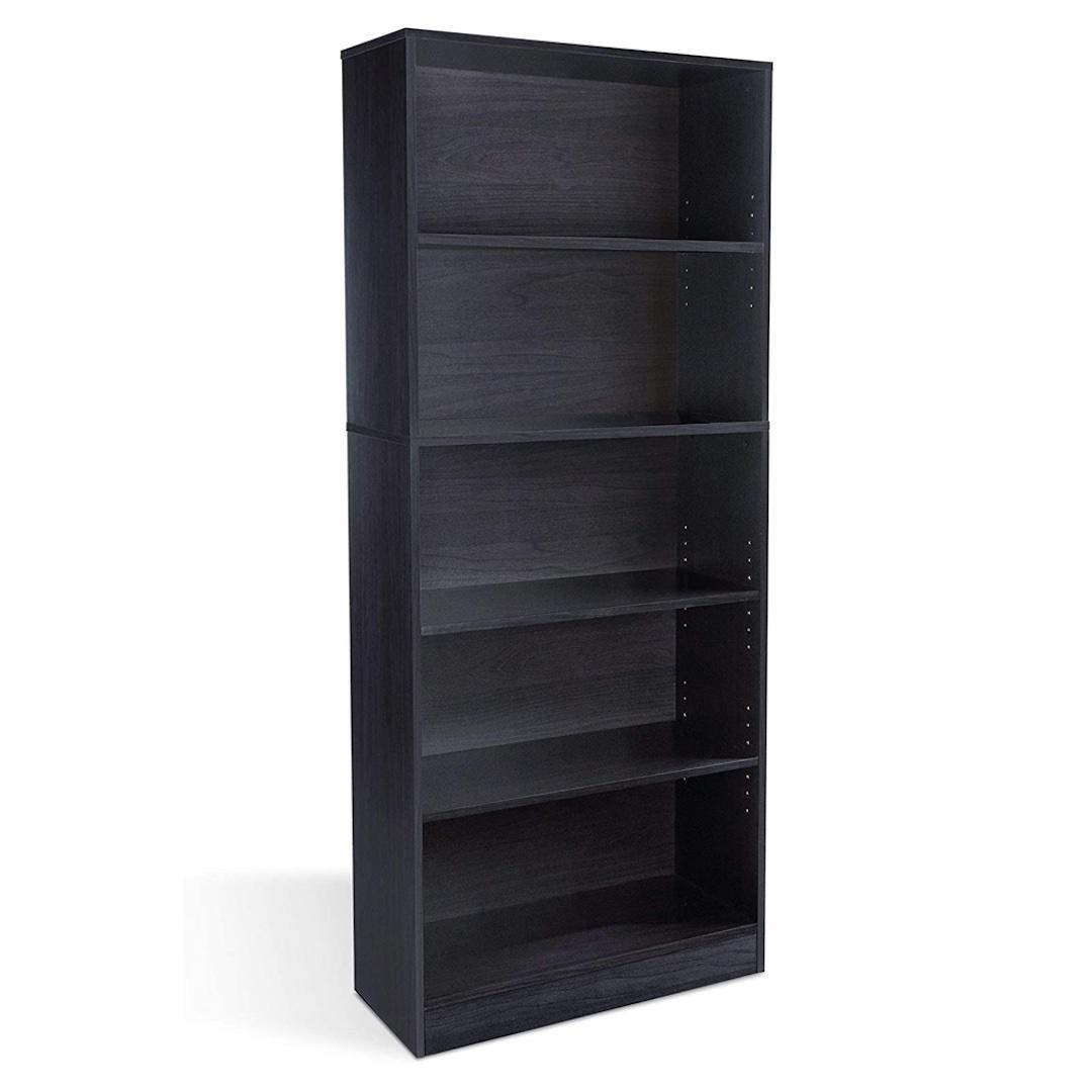 Atlantic Oskar five-shelf bookcase 