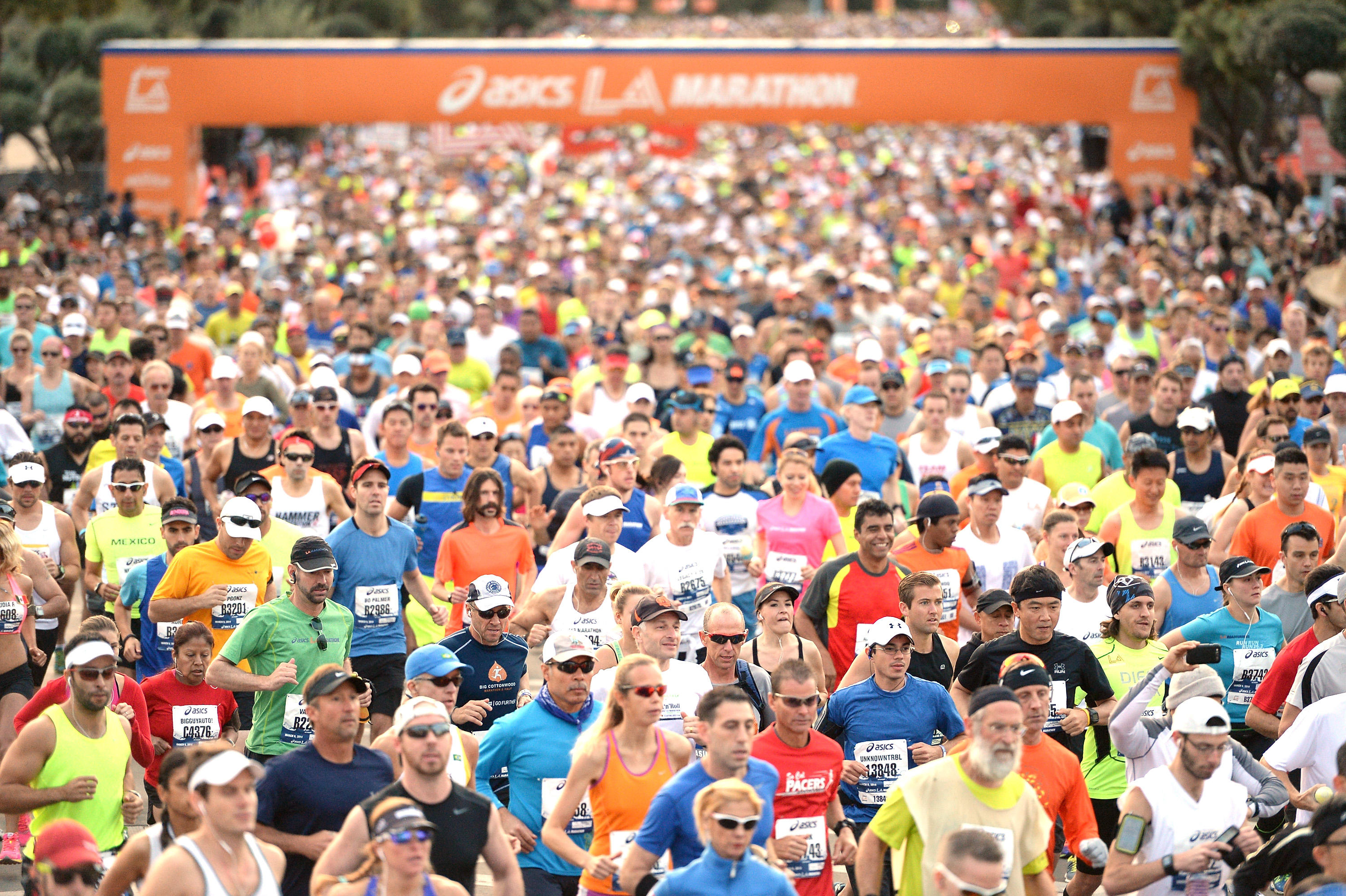 John Korir, Delvine Meringor take 1st place at 2022 LA Marathon CBS