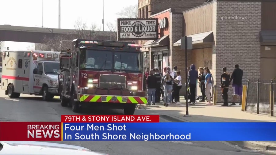 Four wounded in shooting in South Shore neighborhood - CBS Chicago