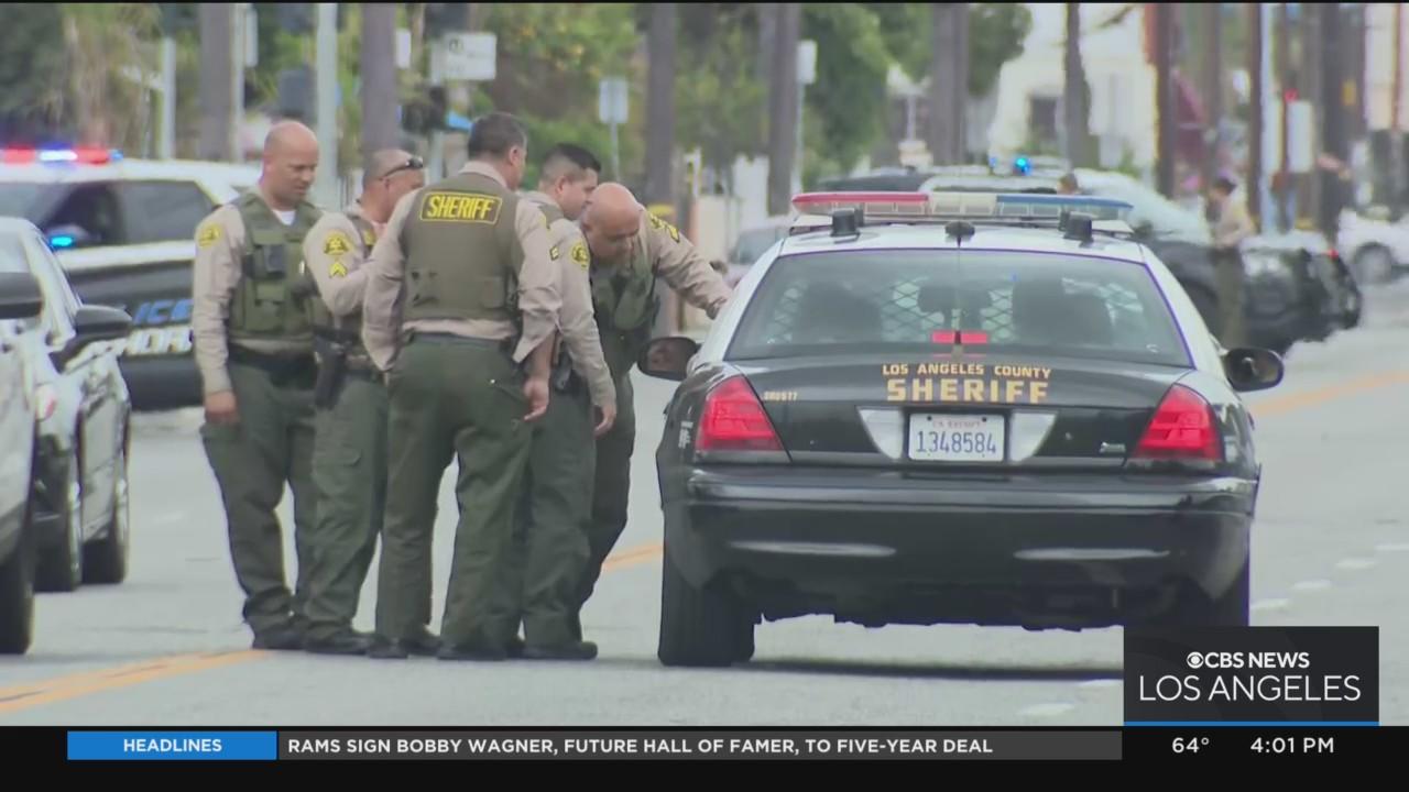 Off-duty Inglewood officer shot, wounded in Lennox - CBS Los Angeles