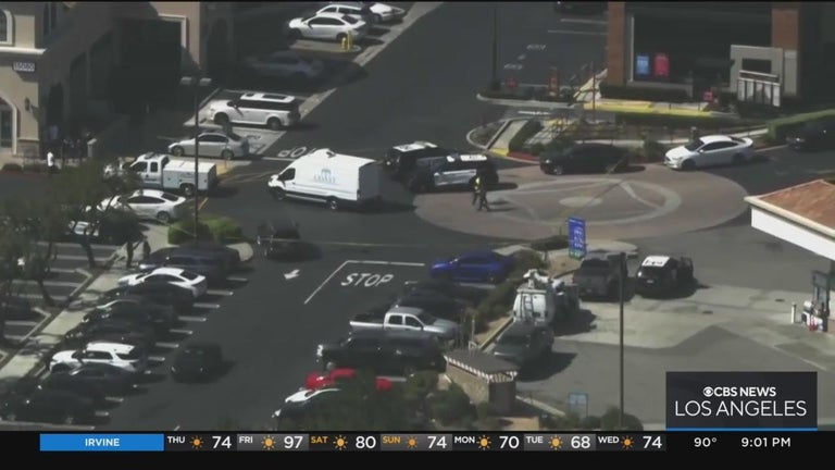 Bank robber shot and killed in Fontana - CBS Los Angeles