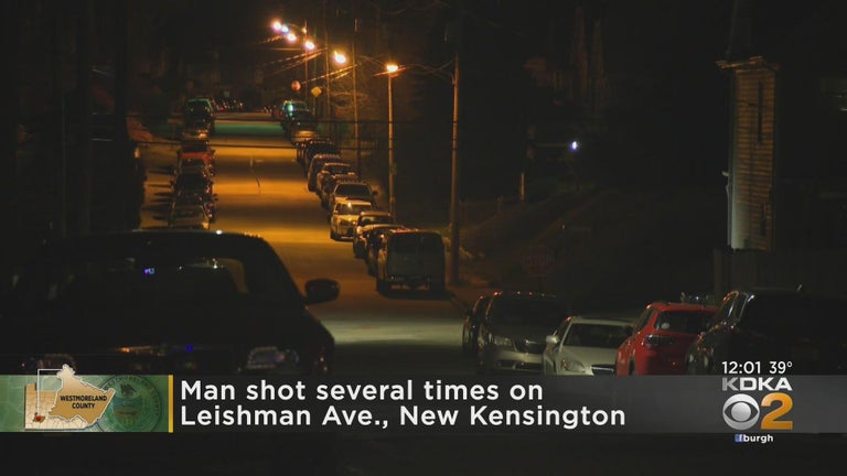 Man shot multiple times in New Kensington - CBS Pittsburgh