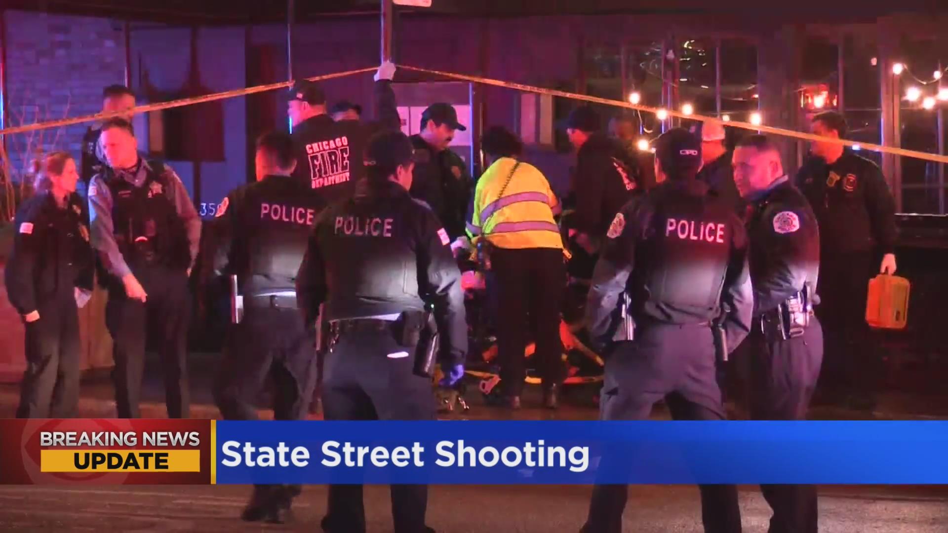 One dead, one injured after State Street Shooting in River North - CBS ...