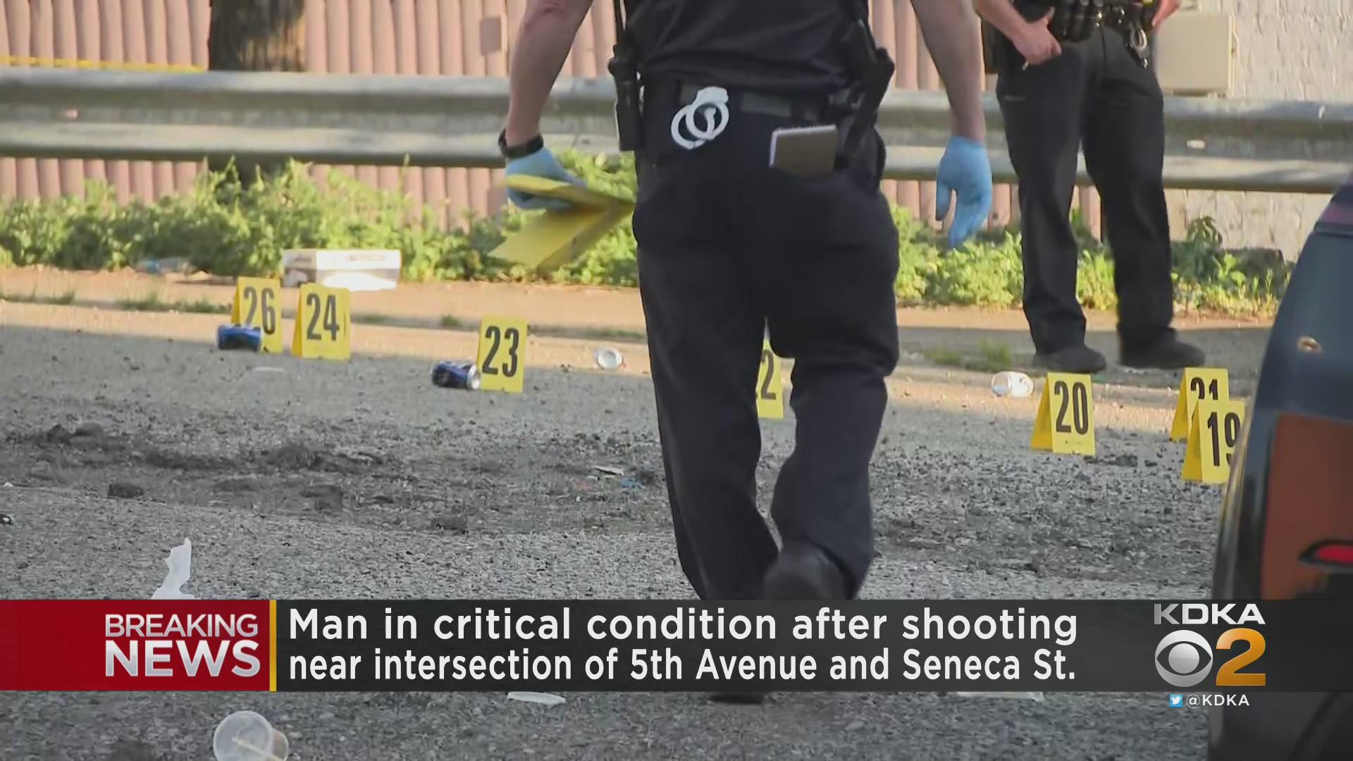 Pittsburgh police investigating shooting in Uptown - CBS Pittsburgh