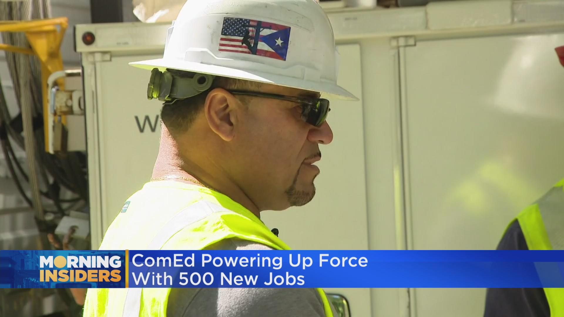 ComEd hiring 500 to power up workforce to help meet increased demand as