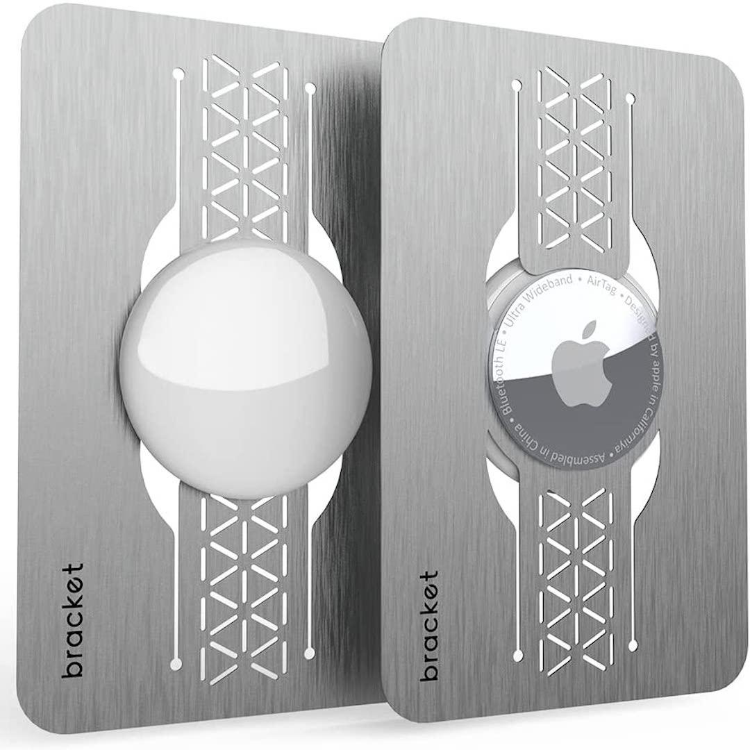 Premium Stainless Steel AirTag Credit Card Size Case 