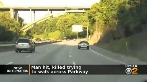 Man hit, killed trying to walk across Parkway - CBS Pittsburgh