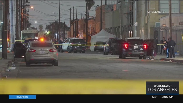 LAPD investigates fatal shooting in Downtown Los Angeles - CBS Los Angeles