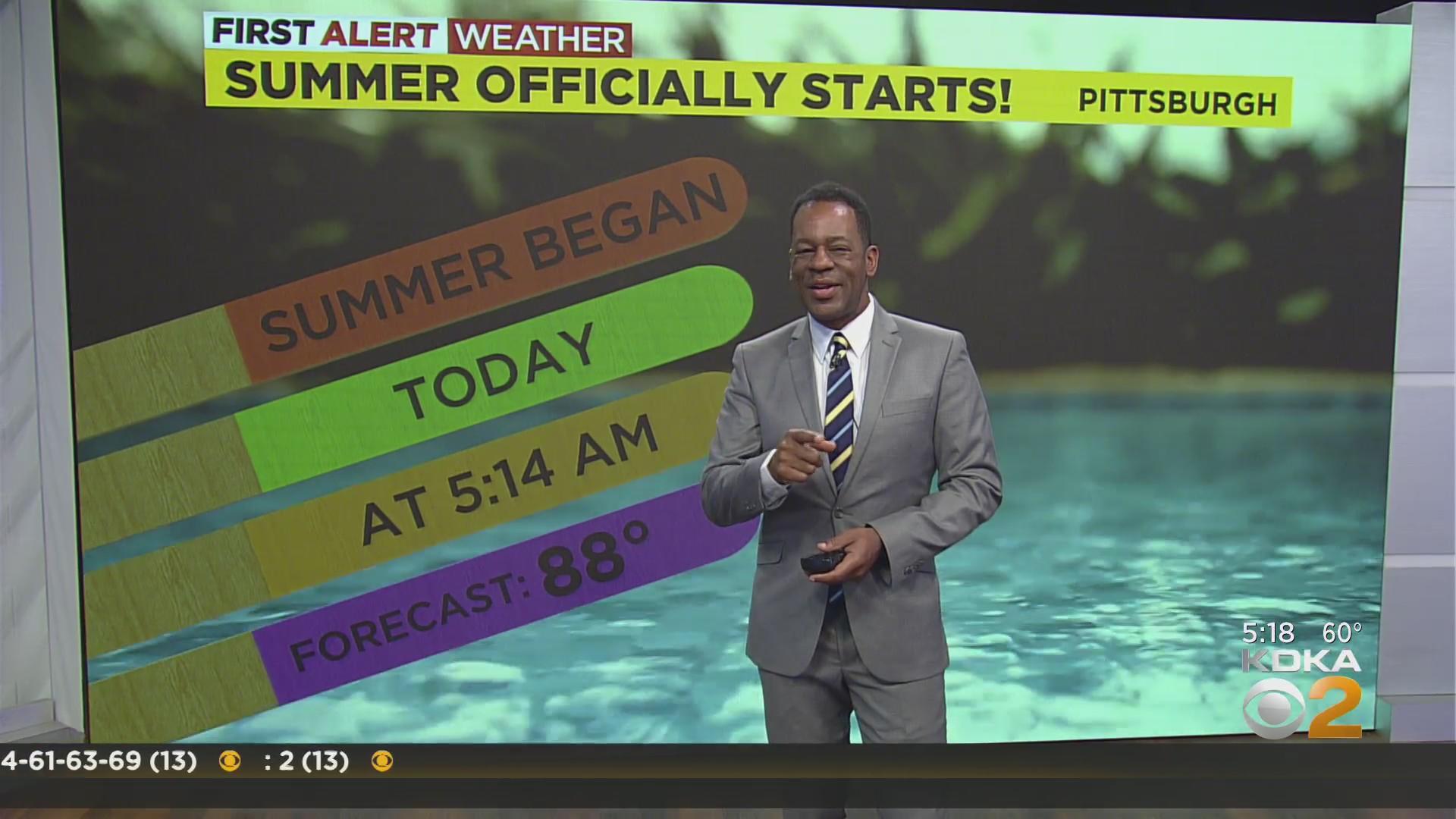 Pittsburgh Weather: The first day of summer brings the heat - CBS ...