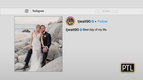 TJ Watt marries longtime girlfriend Dani Rhodes in Mexico - CBS Pittsburgh
