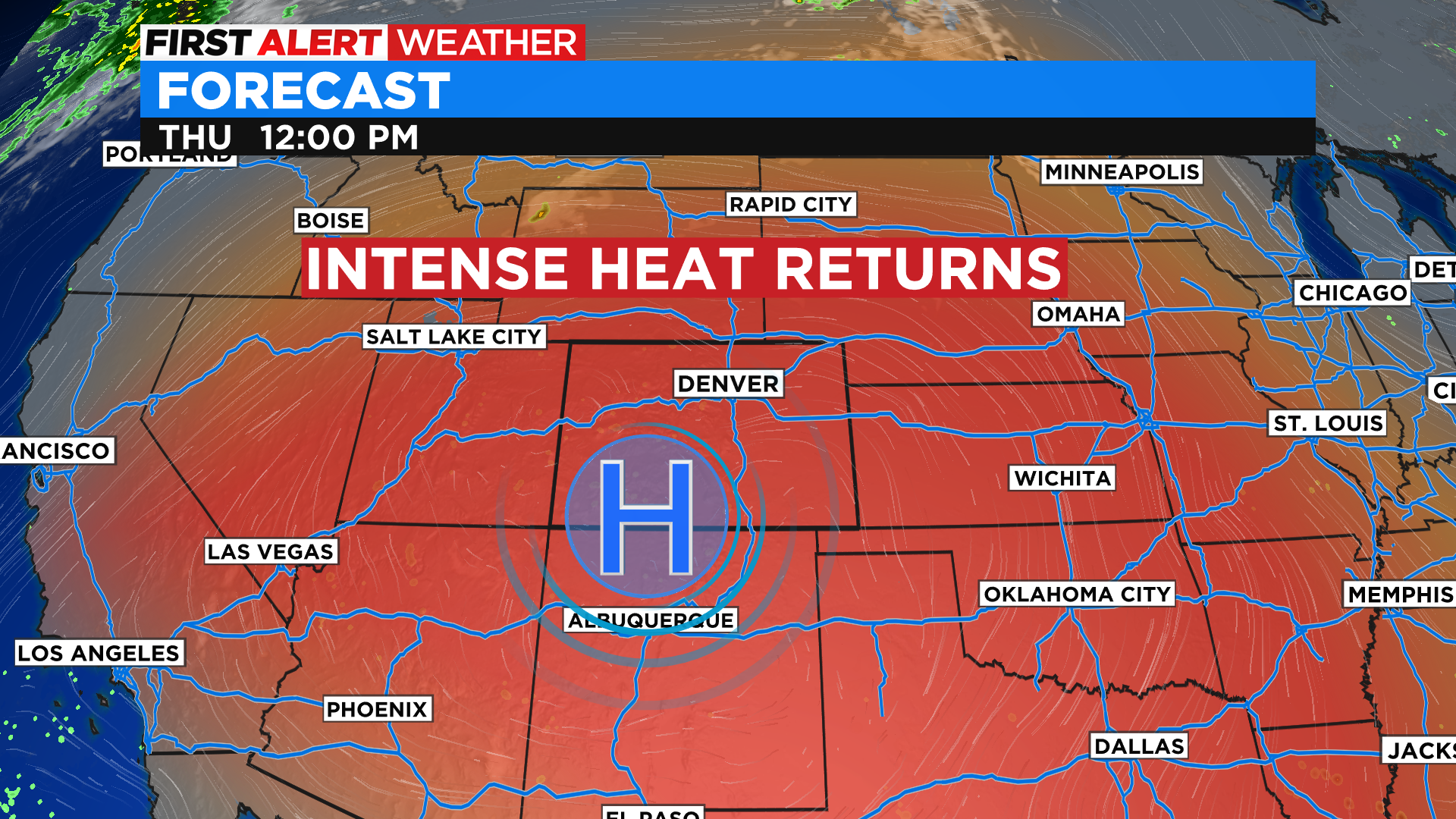 Denver Weather 90 degree heat returns on Tuesday and stays for more