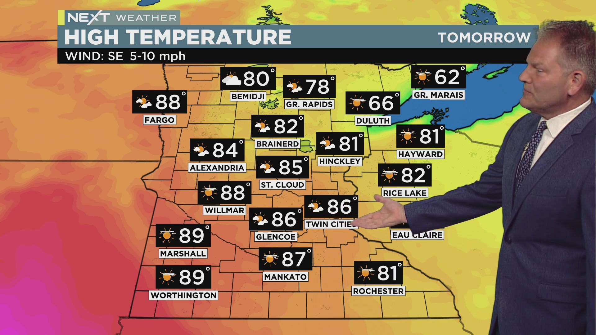 Next Weather: Heat and humidity start gradual return Thursday - CBS ...
