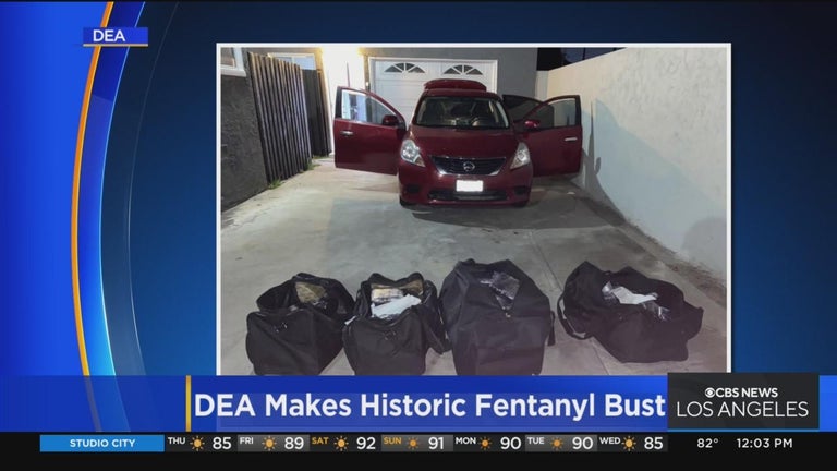 1 million fake pills containing fentanyl seized from Inglewood home in ...