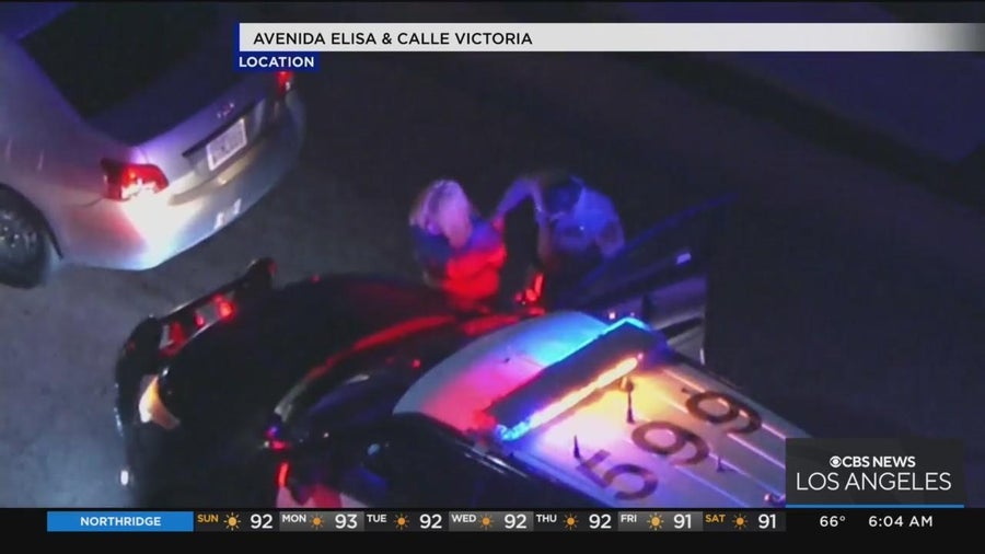 Woman in jail after leading police on chase from San Diego to Compton ...