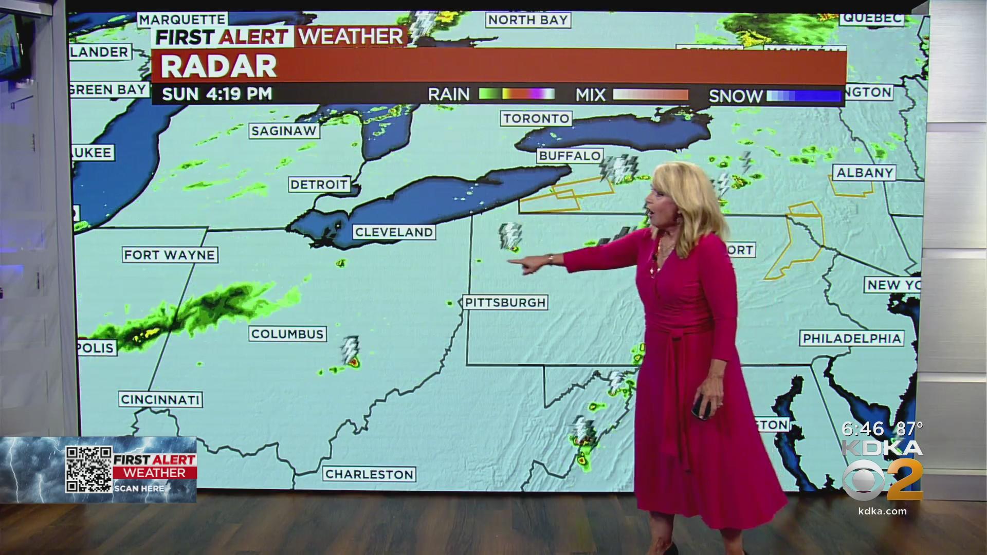 Pittsburgh Weather: More severe weather possible north of Pittsburgh ...