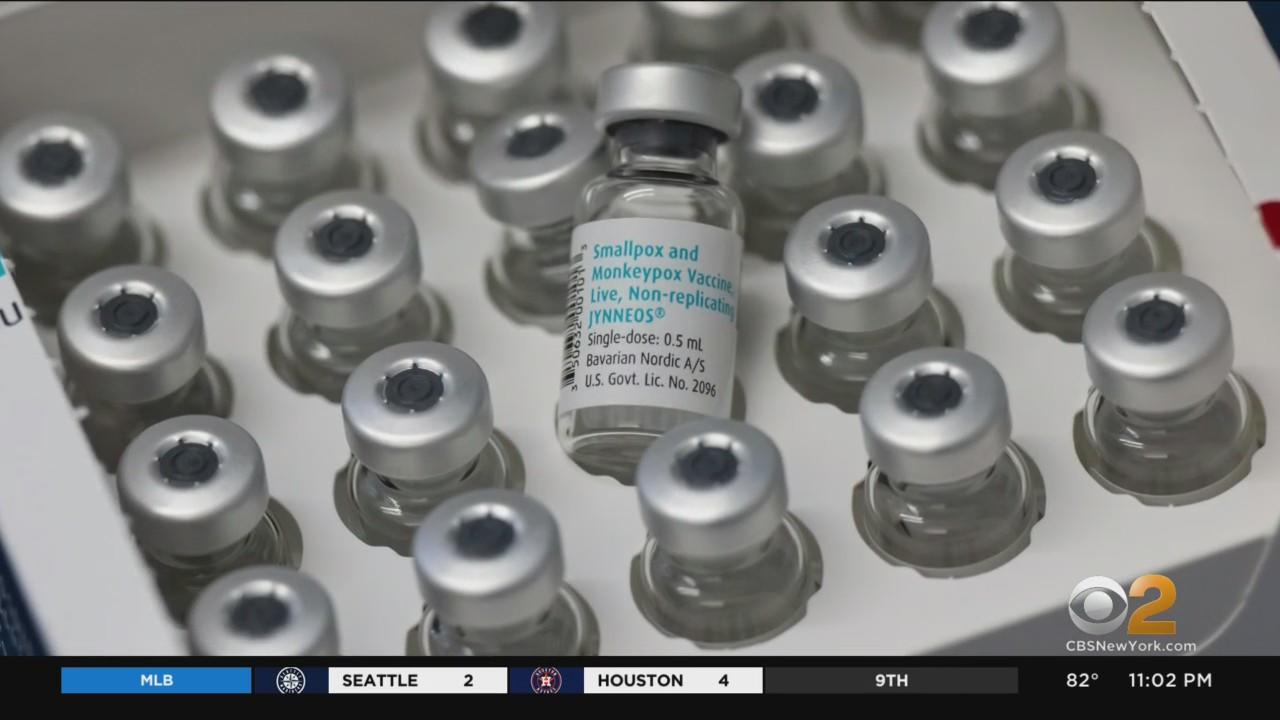 Over 100,000 monkeypox vaccine doses coming to New York state - CBS New ...