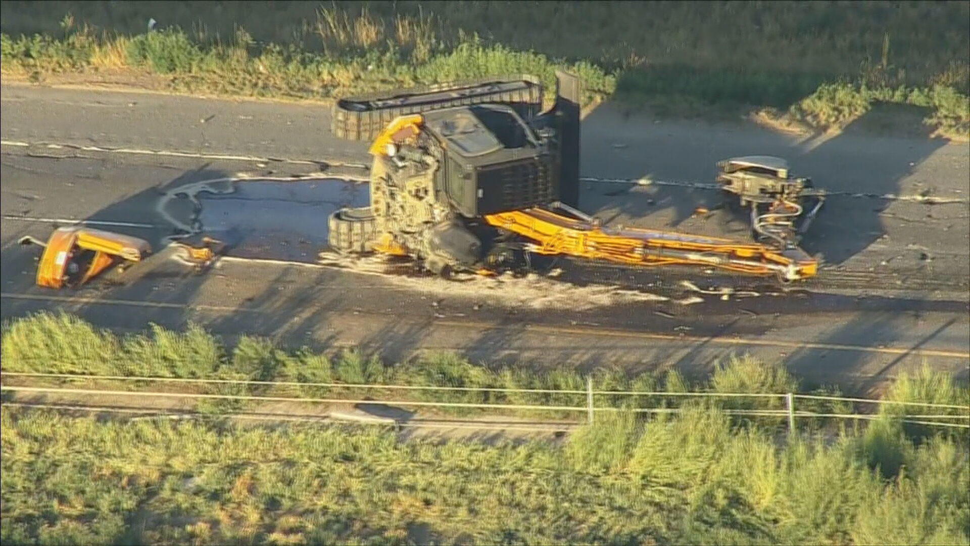 I25 near Mead back open after woman killed in crash with semi hauling