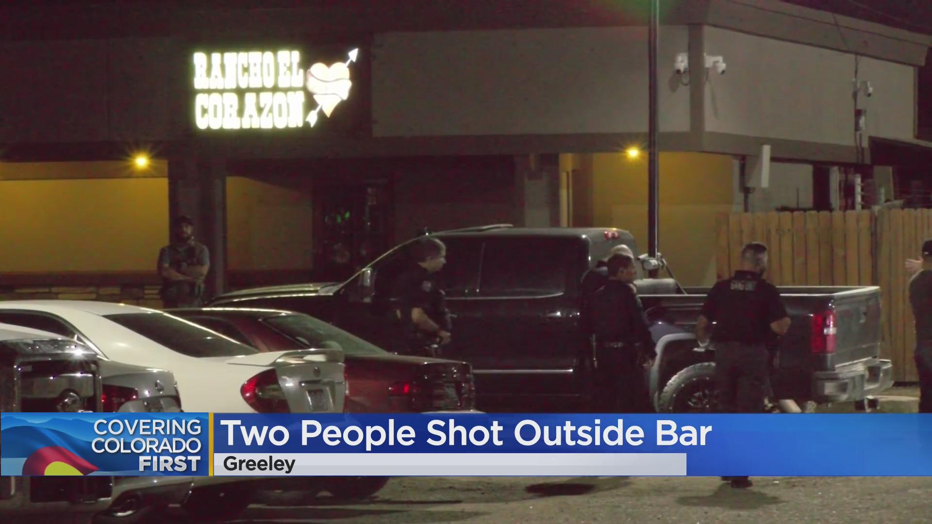 Masked gunman opens fire on Greeley bar patrons, injures 2 CBS Colorado