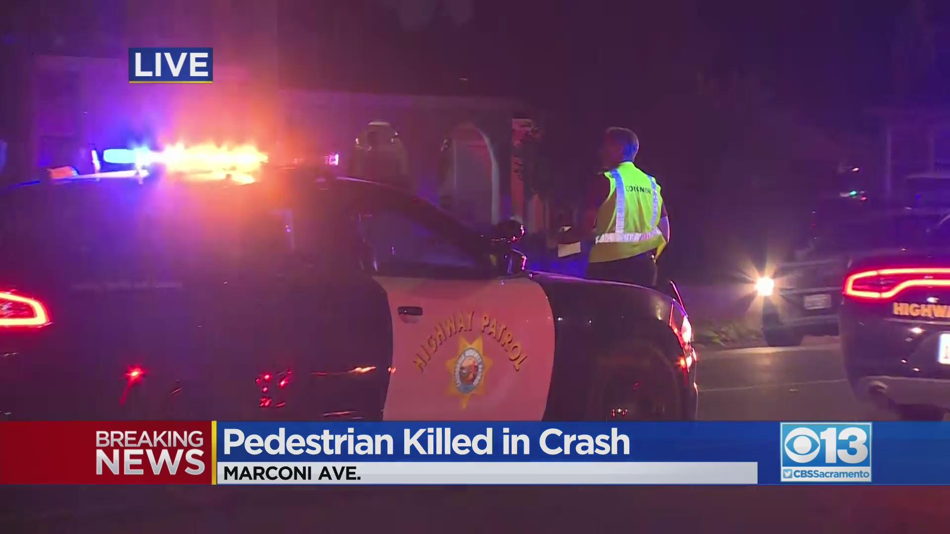 Pedestrian hit and killed by truck in North Sacramento - CBS Sacramento