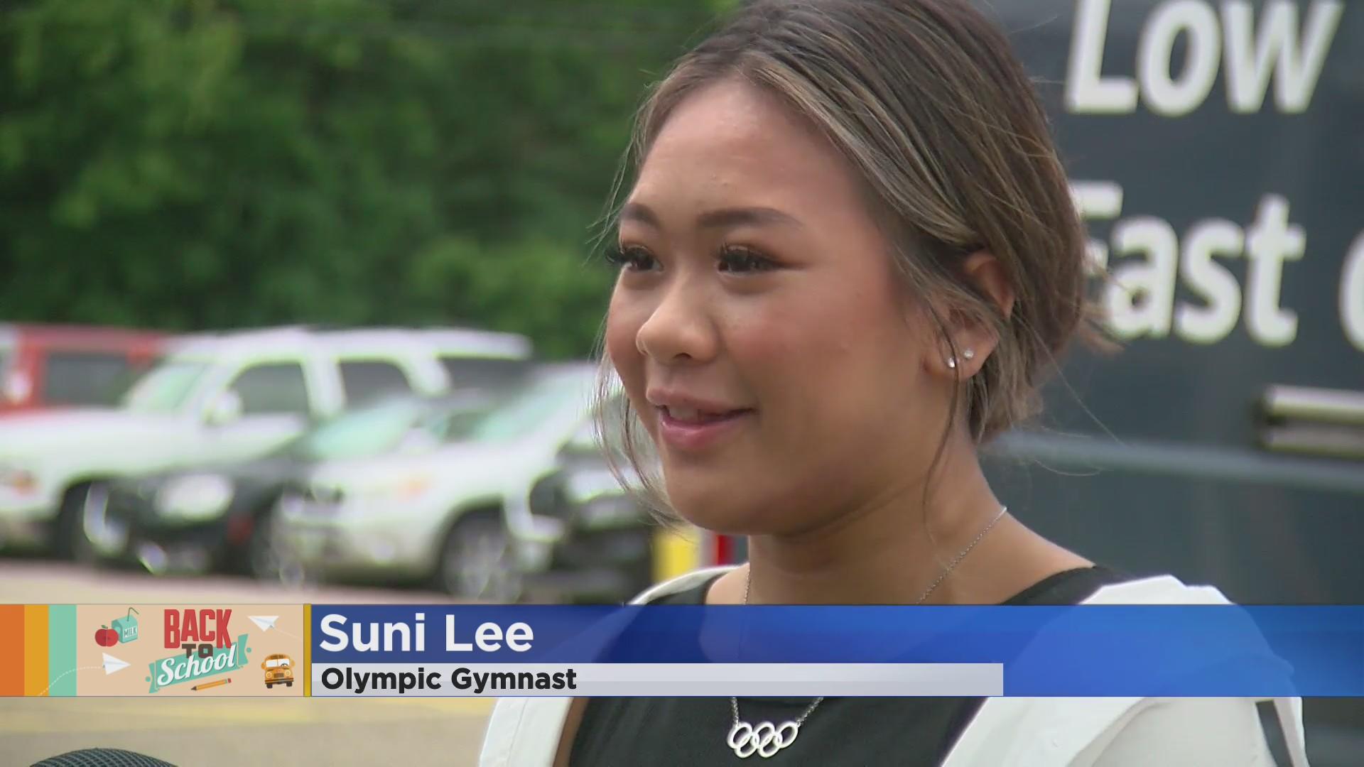 Suni Lee delivers 50,000 donation to her St. Paul elementary school