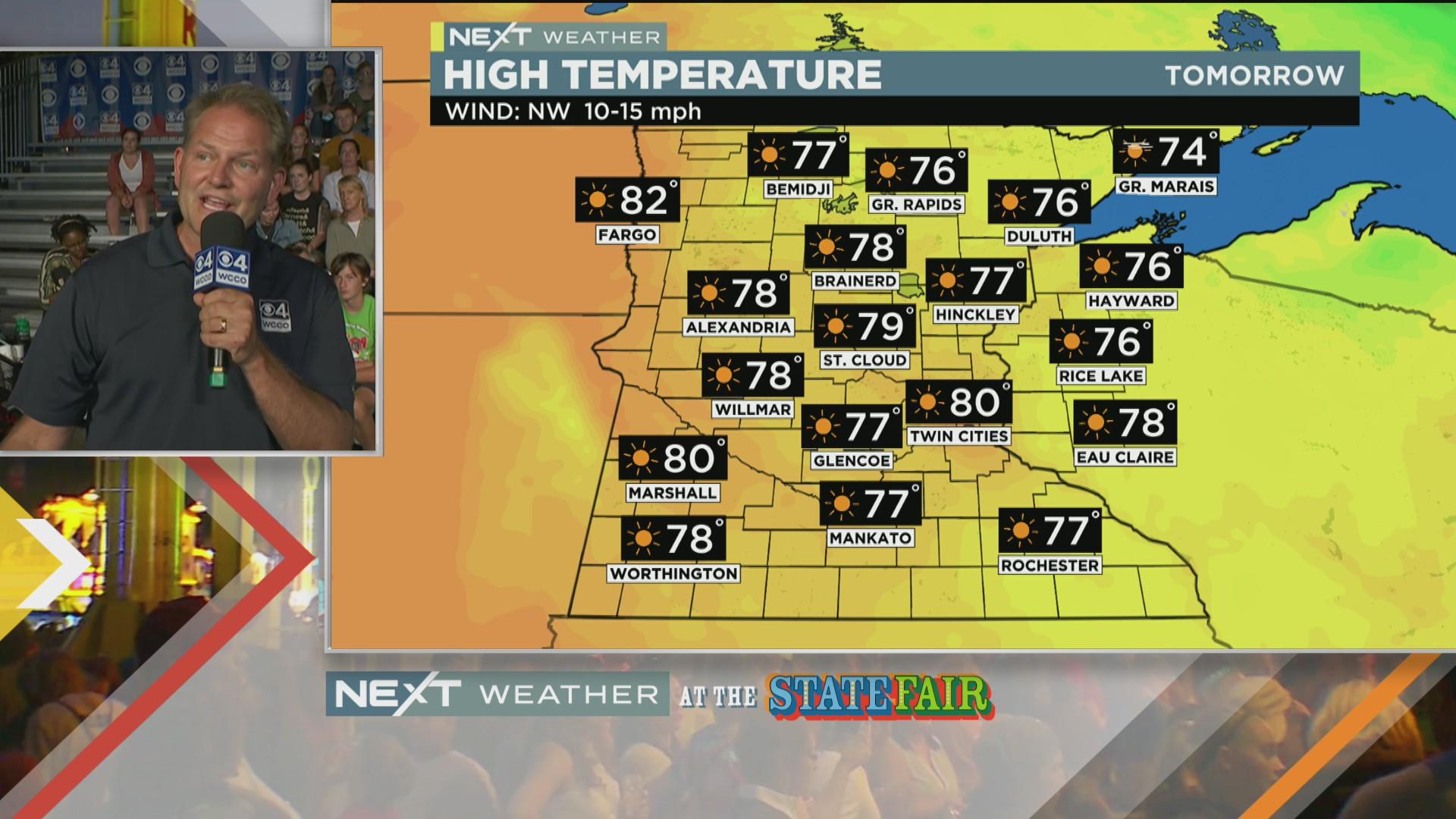 NEXT Weather: Stretch of beautiful weather continues - CBS Minnesota