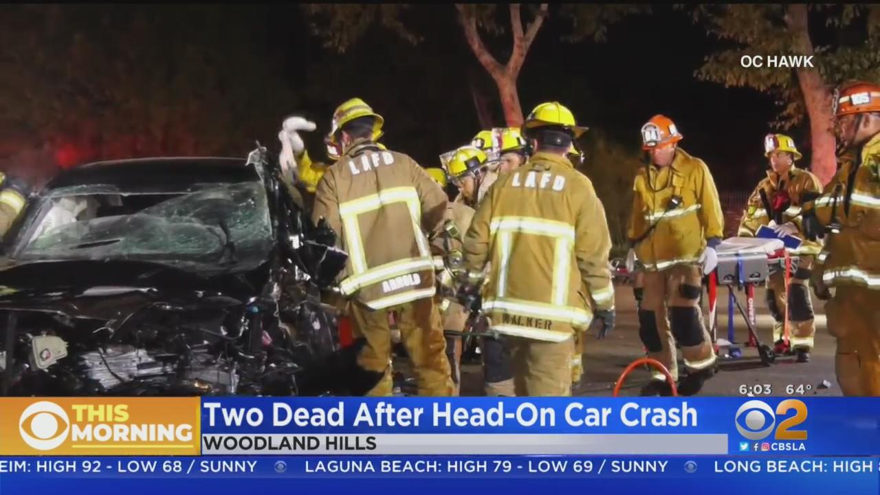 2 drivers killed in head-on crash near Pierce College in Woodland Hills ...