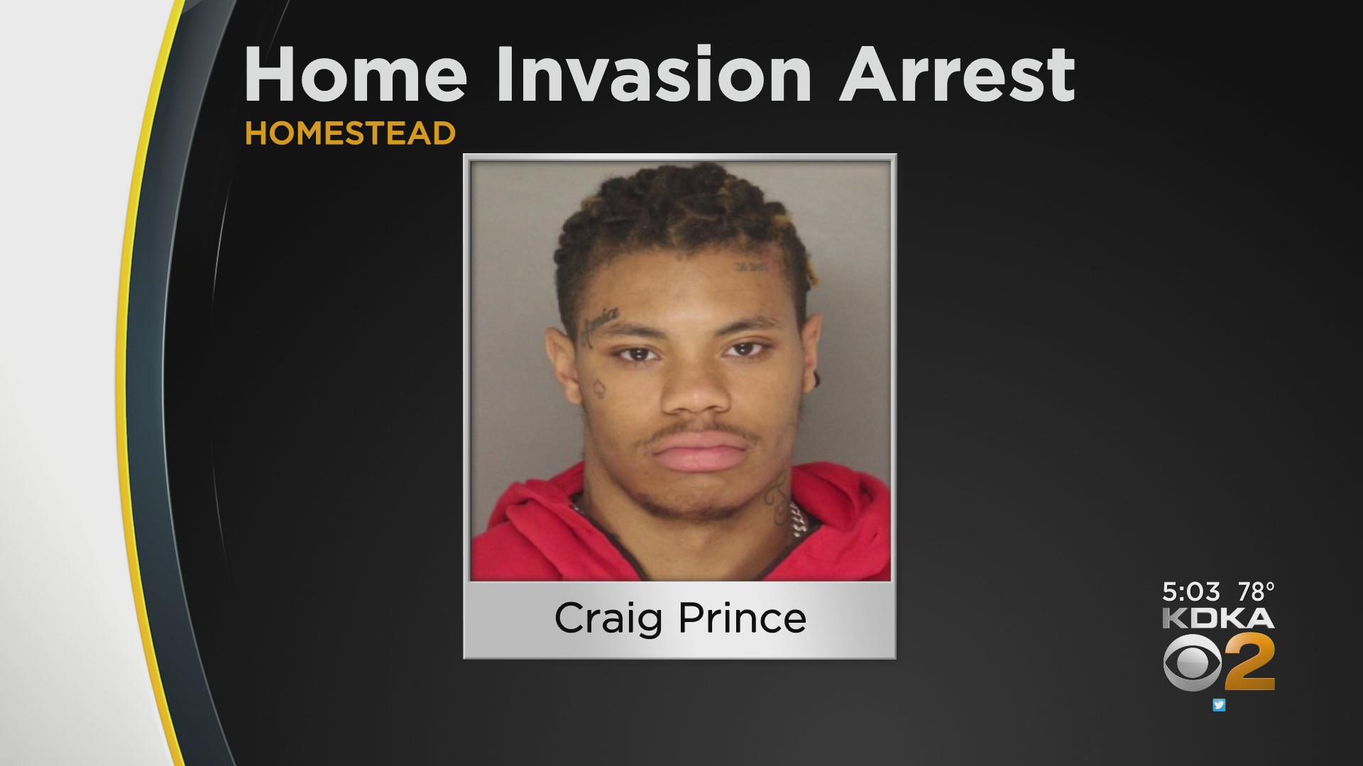 Man arrested in armed Homestead home invasion - CBS Pittsburgh