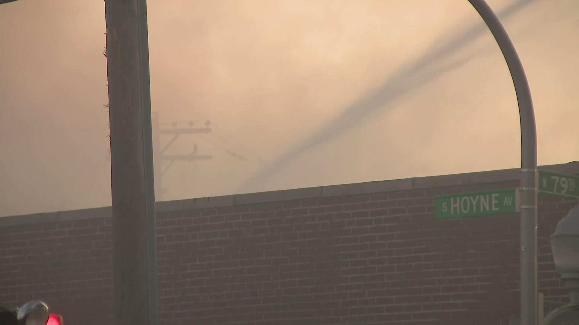 Extra-alarm fire rips through vacant Auburn Gresham industrial building ...
