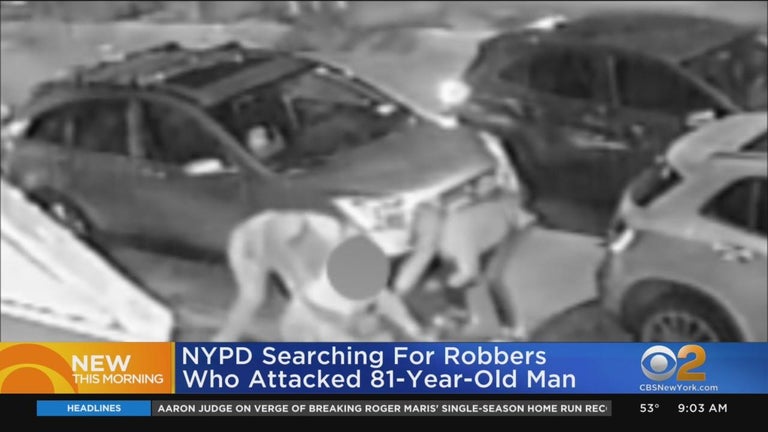 81-year-old brutally beaten and robbed in Queens - CBS New York