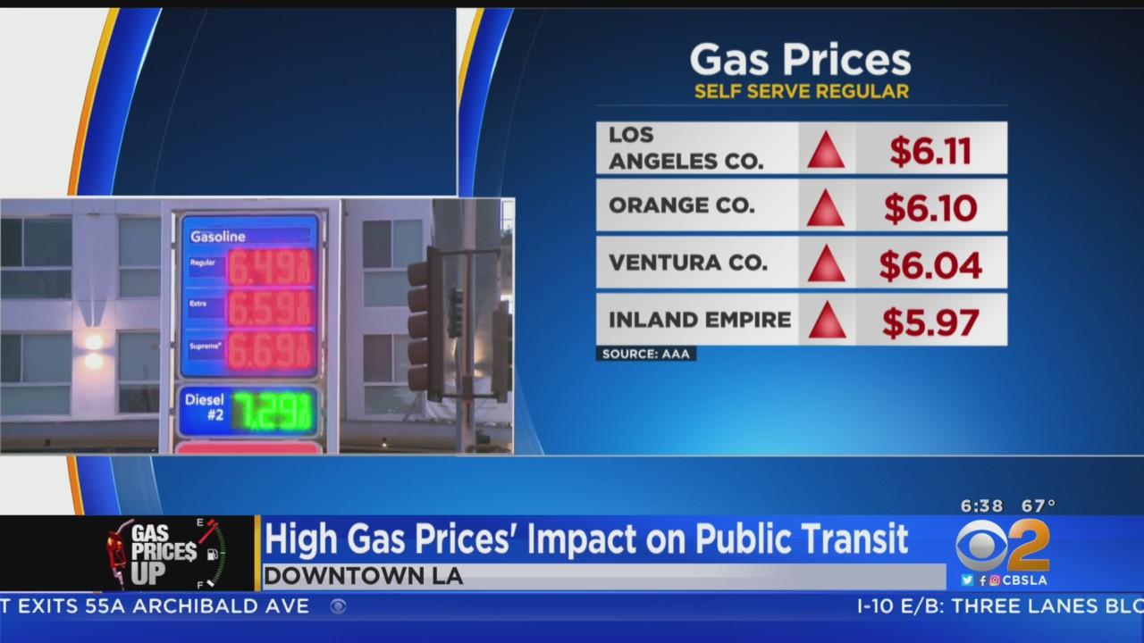 California gas prices top $6 again after another overnight price spike ...